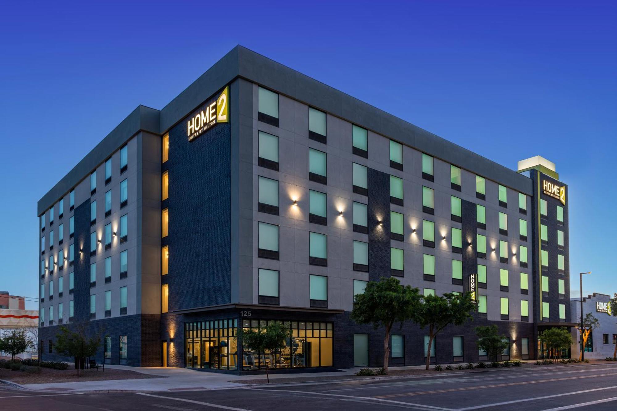 Home2 Suites By Hilton Phoenix Downtown Экстерьер фото